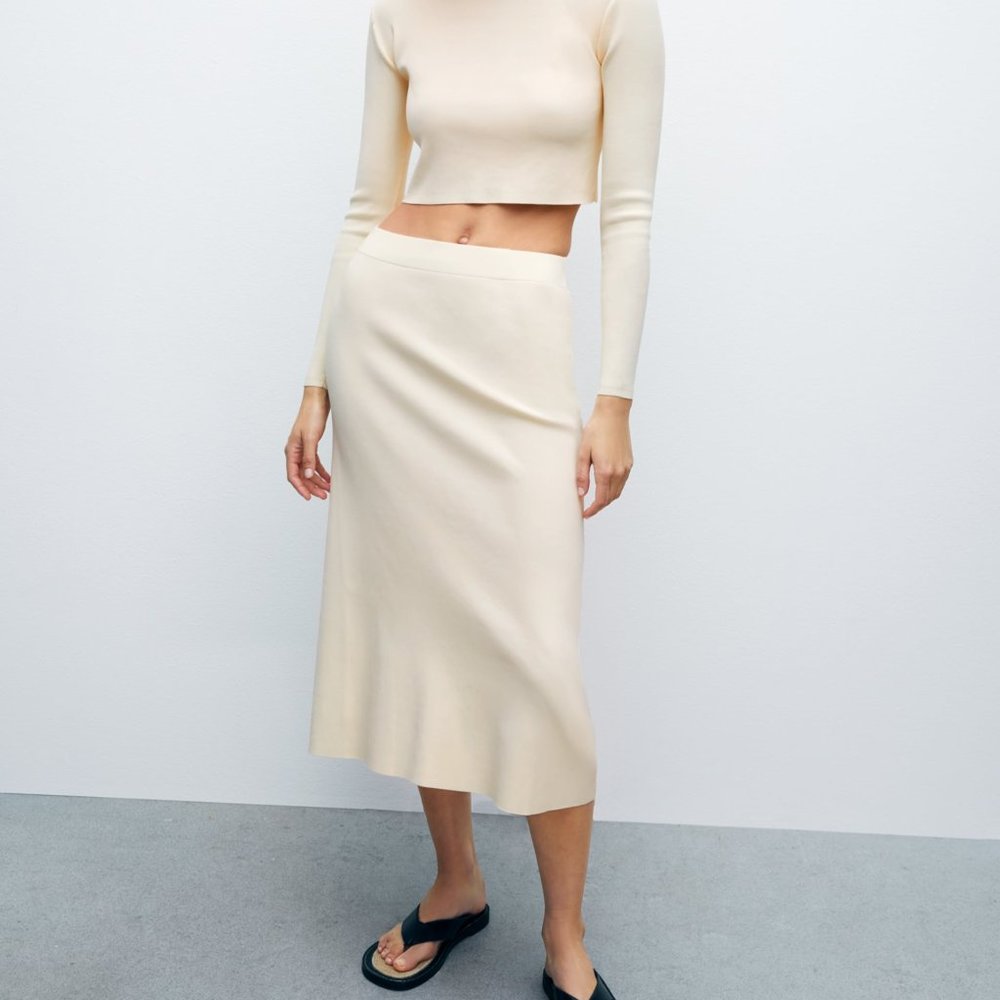 NWT Zara knit skirt
